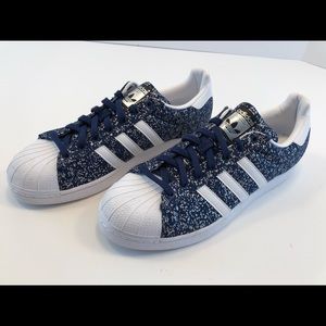 Mens Adidas LowTop Shell Toes Size 13 Blue/White